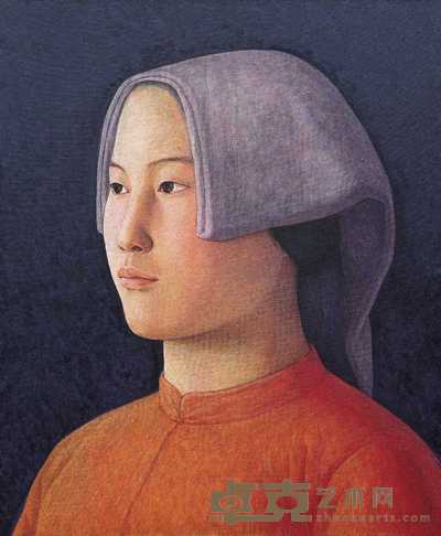 薛墨 2005年作 肖像 85×71cm